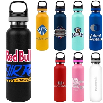 Promotional Water Bottles | 20 oz. Thor Stainless Steel Water Bottle-Blank - Qty: 75