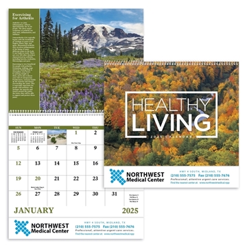Healthy Living - Spiral - Good Value Calendars(R)