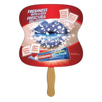 Hourglass Hand Fan - Paper Products
