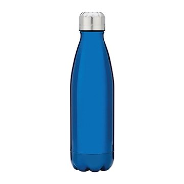 Blue 17 Oz 18/8 Stainless Bottle