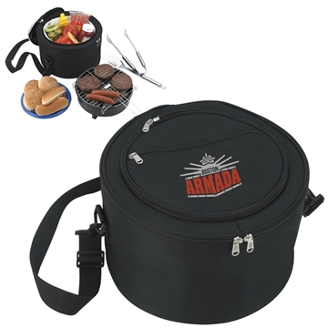 KOOZIE® Portable BBQ with Kooler Bag