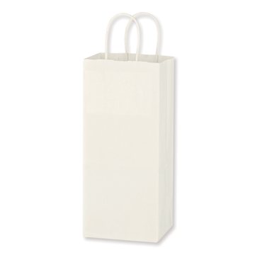 Kraft Paper White Wine Bag - 5.25 x 13