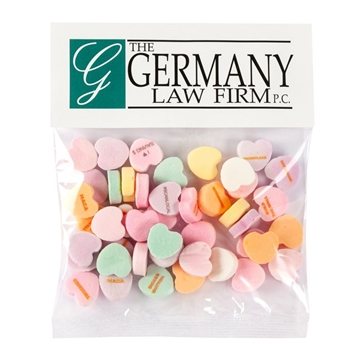 Large Header Bags - Personalized Conversation Hearts