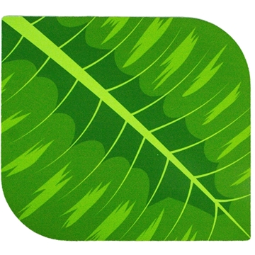 Leaf Shape Soft Mouse Pad