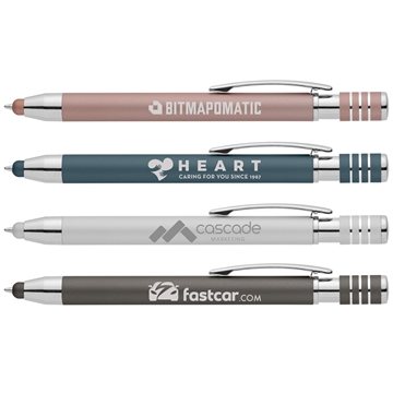 Marin Softy Metallic Pen w / Stylus - Laser