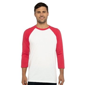 Next Level Unisex Contrast Cotton Raglan T-Shirt