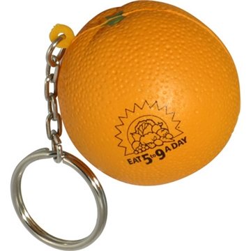 Orange Key Chain - Stress Relievers