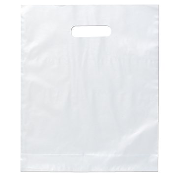 Orchid(TM) Frosted Plastic Bag 12W x 3 x 15H