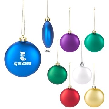 Shatter-Resistant Christmas Ornament