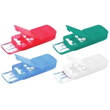 Promotional Custom Plastic Bandage Dispenser with Pill Case