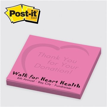 Post - it(R) Printed Notes 3 x 3, 25 sheets - NEON / ULTRA