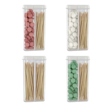 Rectangular Flip-Top Mints and Toothpicks