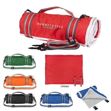 Riverside Roll - Up Blanket With Carrying Handle