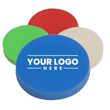 Custom Promotional Round Colorful Eraser