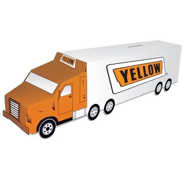 Semi Truck Bank - Paper Products