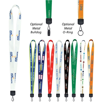 1/2 Super Soft Polyester Multi-Color Sublimation Lanyard | joypromotion