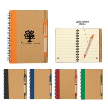 Spiral Notebook & Pen Set
