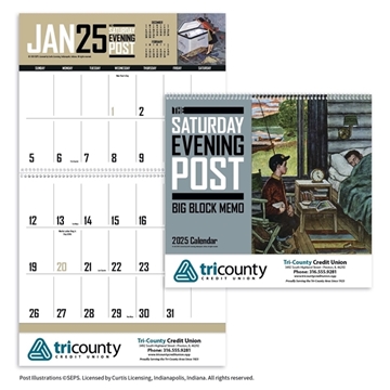 The Saturday Evening Post Big Block Memo - Triumph(R) Calendars