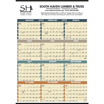 Time Management Span-A-Year (Non-Laminated) - Triumph® Calendars