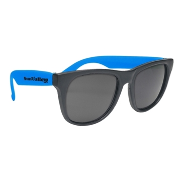 Vibrant Sunglasses With Black Frame