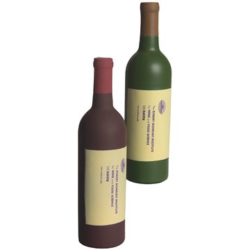 Wine Bottle Squeezie - Red or White - Stress reliever
