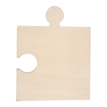 Wooden Coaster - Puzzle Piece