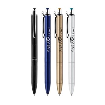 Promotional Zebra Sarasa Grand Brass Retractable Gel Pen $8.64